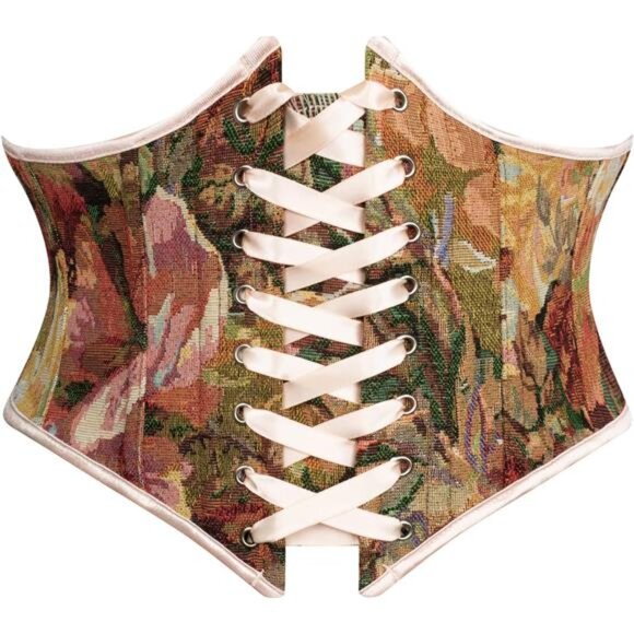 Corset Belt for Women Vintage Rose - Picture 1 of 4